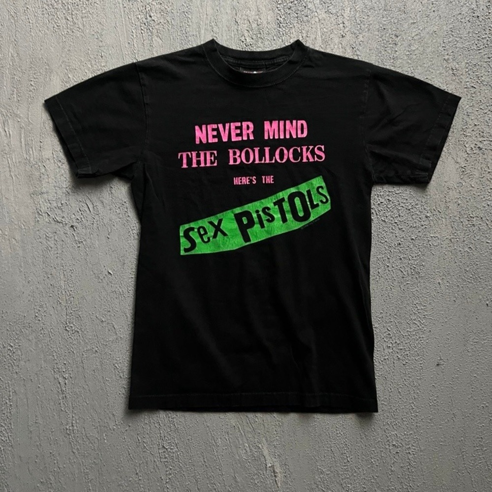 Vintage Sex Pistols Shirt Small Black 2000s Never Mind The Bollocks Punk Rock